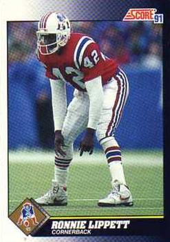 Ronnie Lippett New England Patriots 1991 Score NFL #557